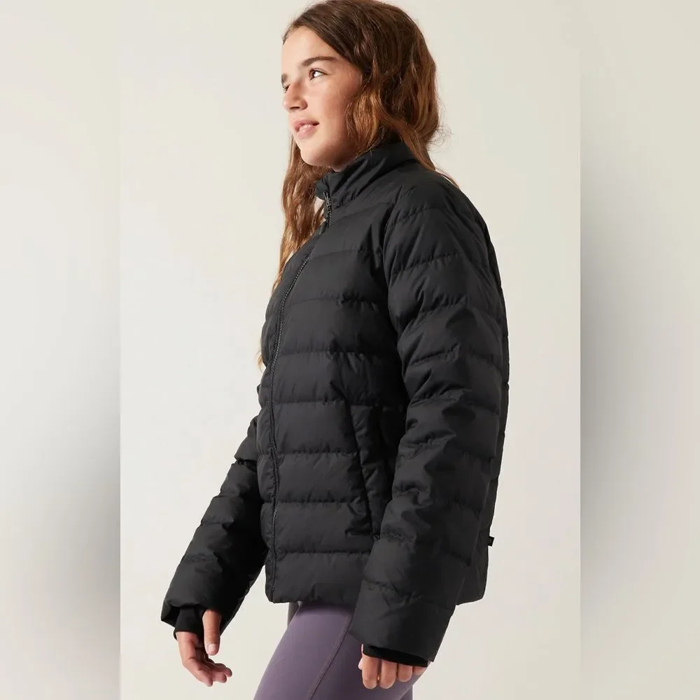 Athleta Girl So Down Winter Jacket size 6. - Picture 2 of 9